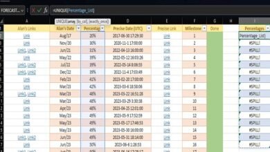 spill error excel